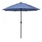 California Umbrella 9' Bronze Aluminum Market Patio Umbrella, Olefin Frost Blue 194061337424 - alternate 1
